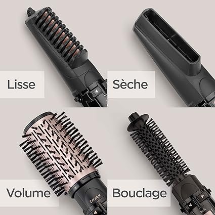 BaByliss Ensemble de brosses à air chaud rotatives