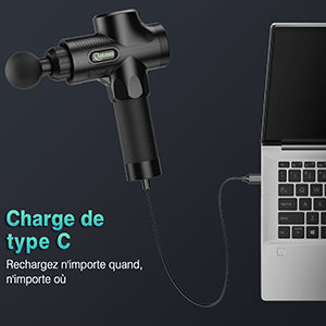 Pistolet de massage pour le dos